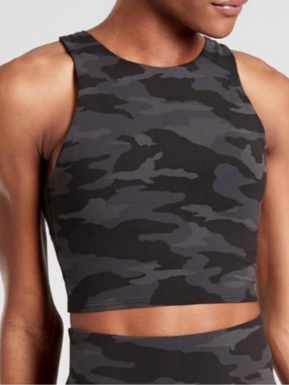 NWT Athleta Conscious Crop Camo Tank XS